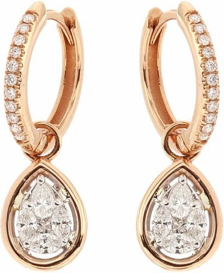 Серьги RF 2430 4,08гр 0,54ct. 