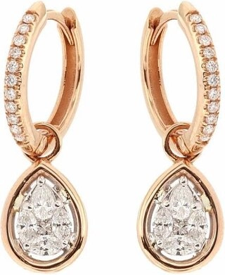 Серьги RF 2430 4,08гр 0,54ct. 