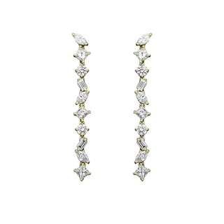 Серьги Damiani 81092671 3.6гр 1.89крт 