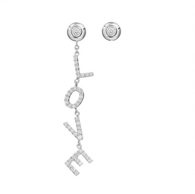 Серьги Crivelli 216-CR831-W 4.8гр 0.55крт 