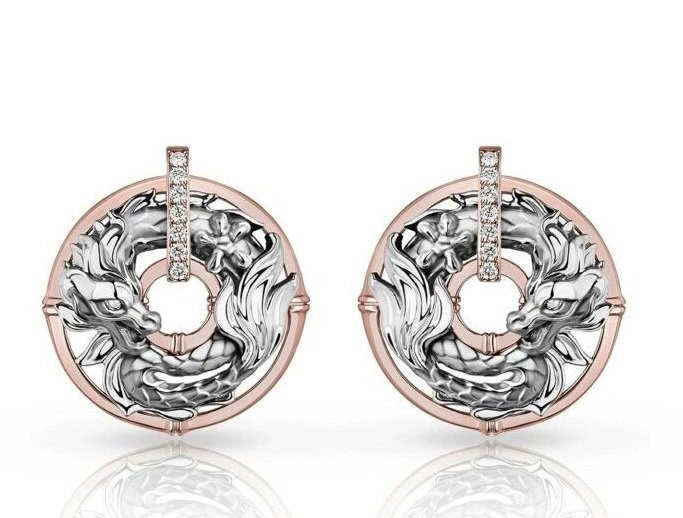 Серьги Carrera y Carrera 0112.4 12.51гр 0.18крт 