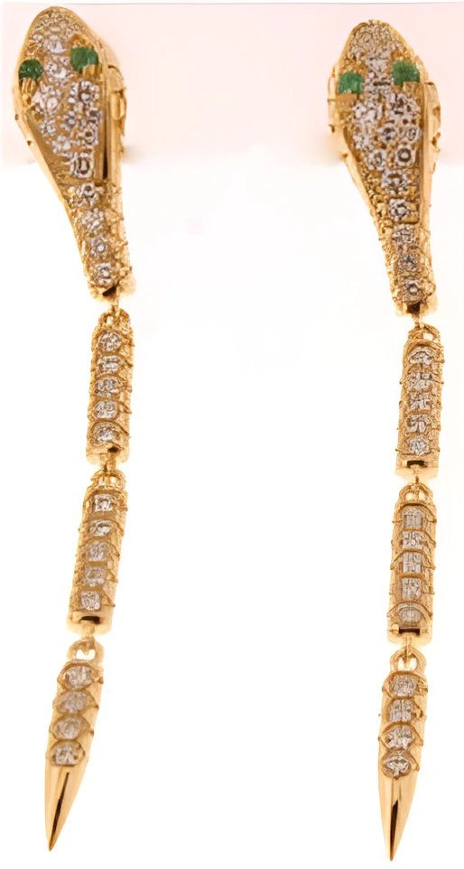 Серьги Crivelli 000-5709NS 14гр 1.48крт 