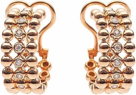 Серьги Casato 1947 cas 12,27гр 0,17ct. 