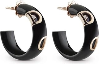 Серьги Damiani 14236 д 2,8гр 10,5гр 0,01ct. 