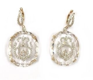 Серьги Casato 1997 cas 7,18гр 0,75ct 48,51ct. 