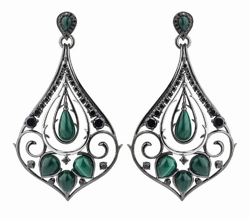 Серьги Damiani 11989/4212 35гр 