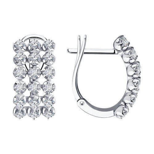 Серьги Sokolov 1022010-3 6,53гр. 