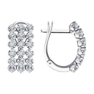 Серьги Sokolov 1022010-3 6,53гр. 