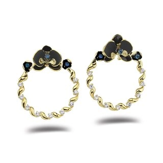 Серьги Roberto Bravo E01191930 8,24гр 0,52ct 0,18ct. 