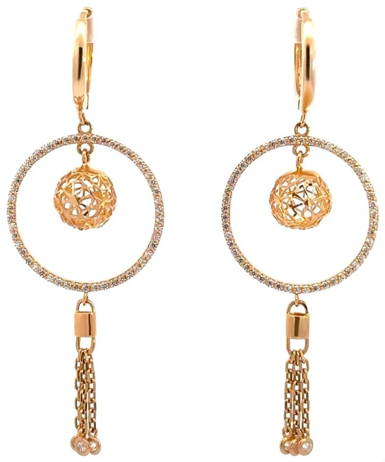 Серьги Roberto Bravo E01191374 4,47гр. 