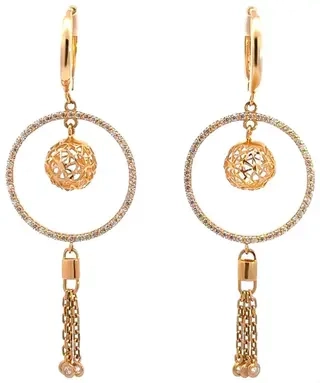 Серьги Roberto Bravo E01191374 4,47гр. 