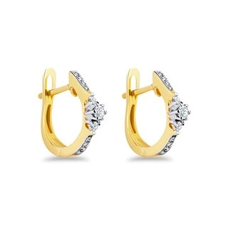 Серьги Favory E01149775 AS 2,7гр 0,21ct. 