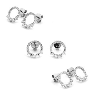 Серьги Favory E01177031 2,15гр 0,61ct. 