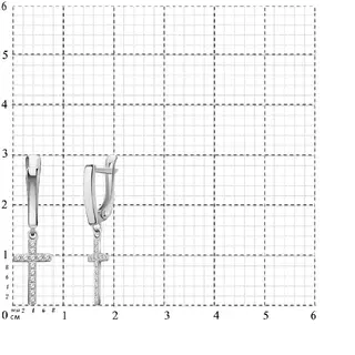 Серьги Atoll б20622 2,39гр. 