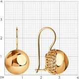Серьги Atoll 2008 4,51гр.  - фото 4
