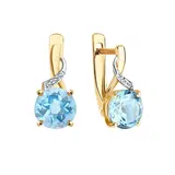 Серьги Sokolov 72-00007 2.1гр  - фото 2