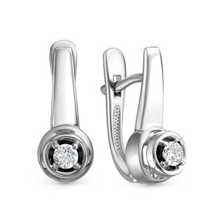 Серьги Family Jewelry С1872/Ag-602 3,1гр.