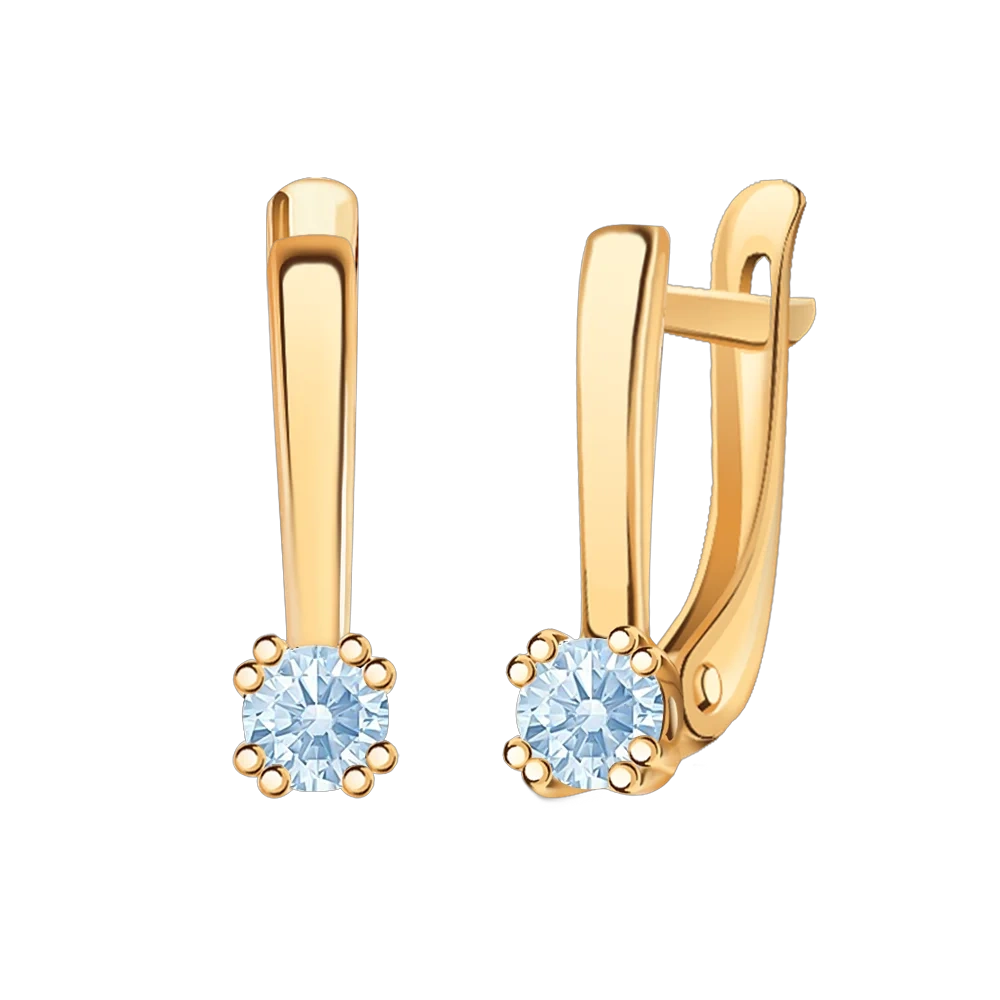 Серьги Атолл 20850sw1  2.35гр  - фото 2