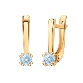 Серьги Атолл 20850sw1  2.35гр 