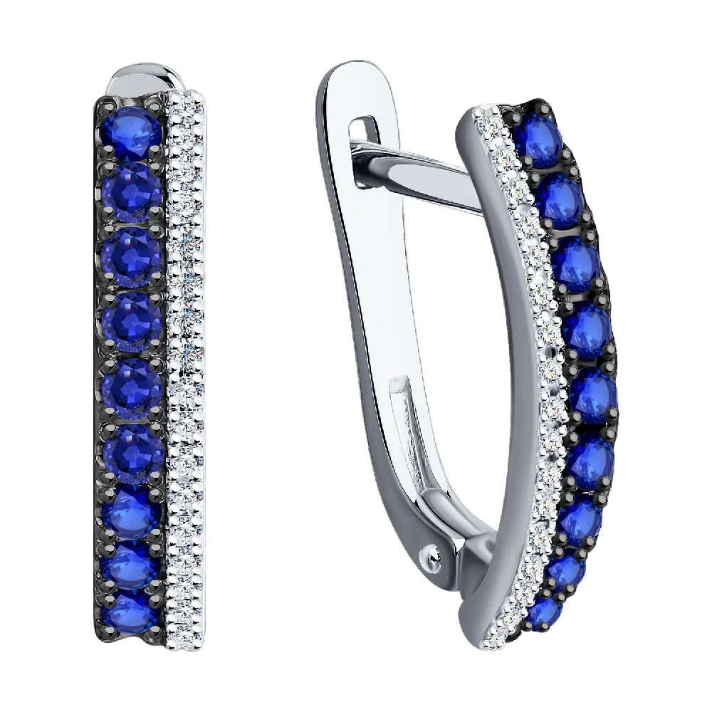 Серьги Sokolov 2020836-3 2.39гр  - фото 4