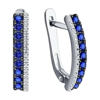 Серьги Sokolov 2020836-3 2.39гр 