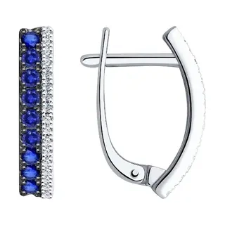 Серьги Sokolov 2020836-3 2.39гр 