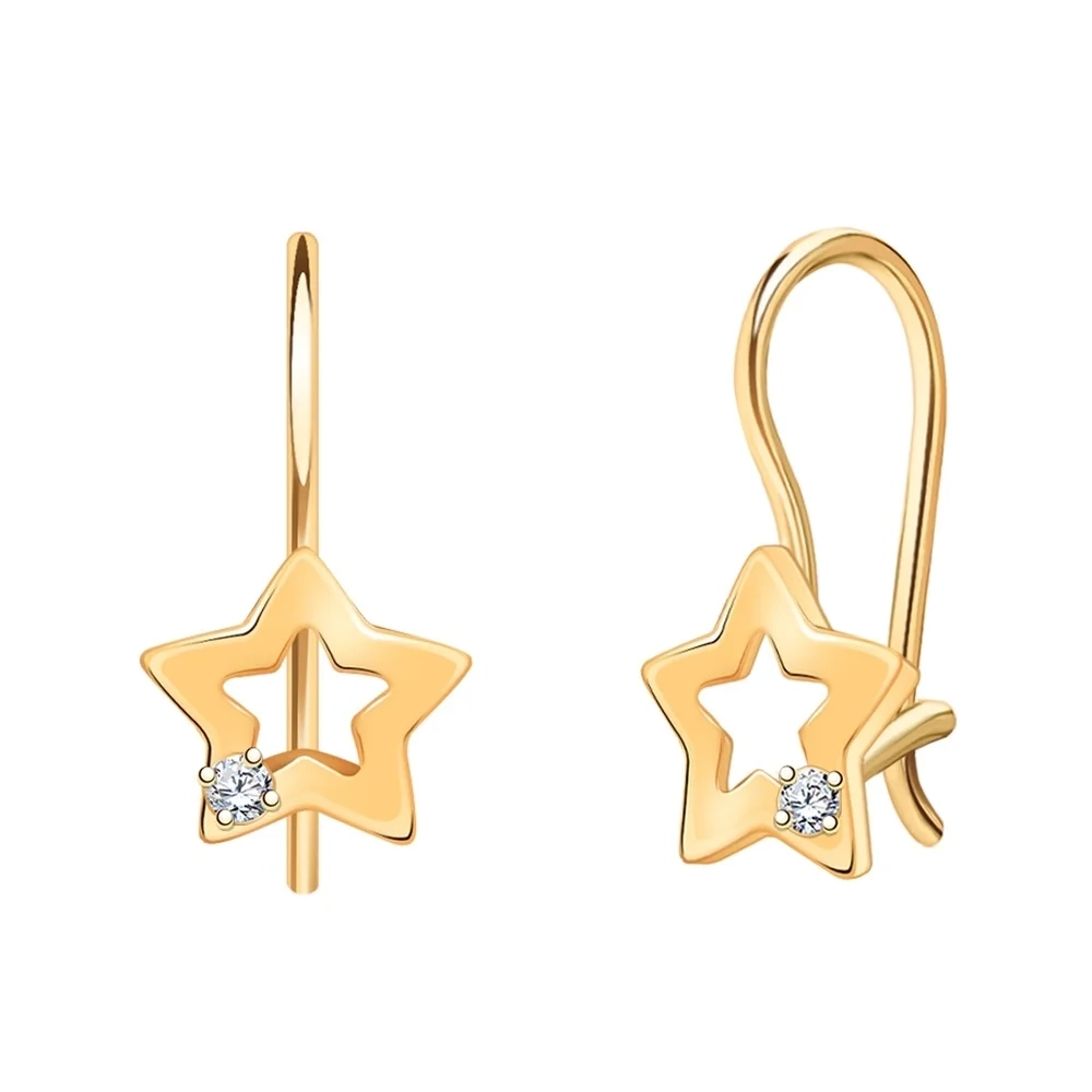 Серьги Атолл 22032 1.52гр  - фото 2