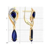 Серьги Sokolov 724817 2,95гр. 