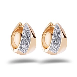 Серьги Favory E01197505 5,05гр 0,23ct. 