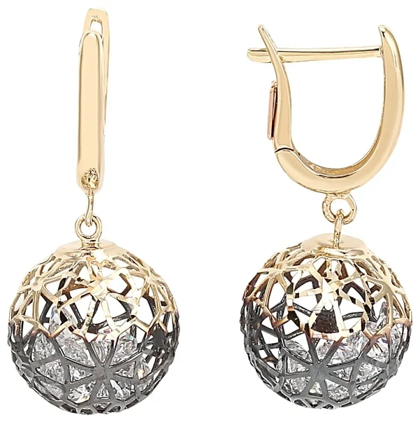 Серьги Roberto Bravo E01193385 6,53гр. 