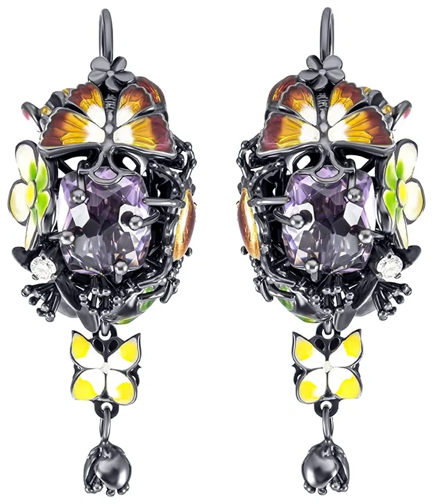 Серьги Roberto Bravo E01125027 AS 22,73гр. 