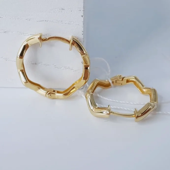 Серьги Arezzo 4834598 4,83гр  - фото 3