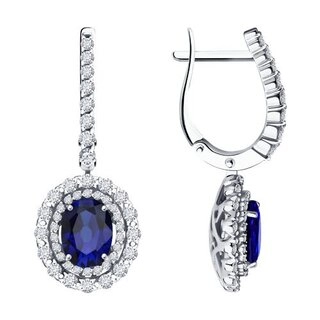 Серьги Sokolov 2021098-3 6,83гр. 