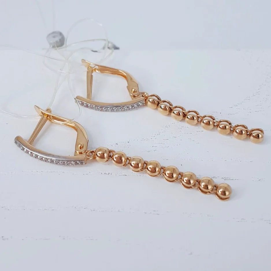 Серьги Arezzo 3168516 3,16гр  - фото 2