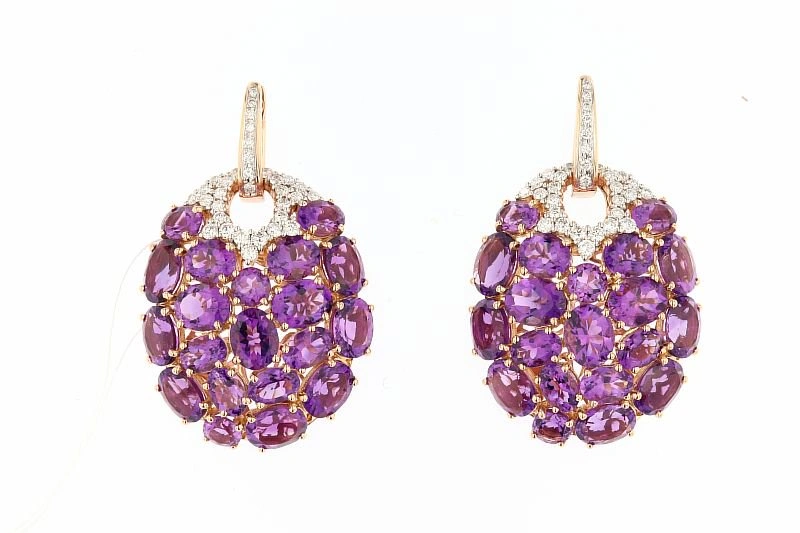 Серьги Casato ORX-280AME 17.8гр 1.11крт 