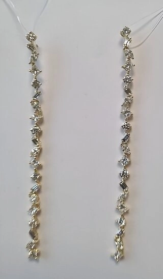 Серьги Damiani 81092651 6.07гр 3.4крт 