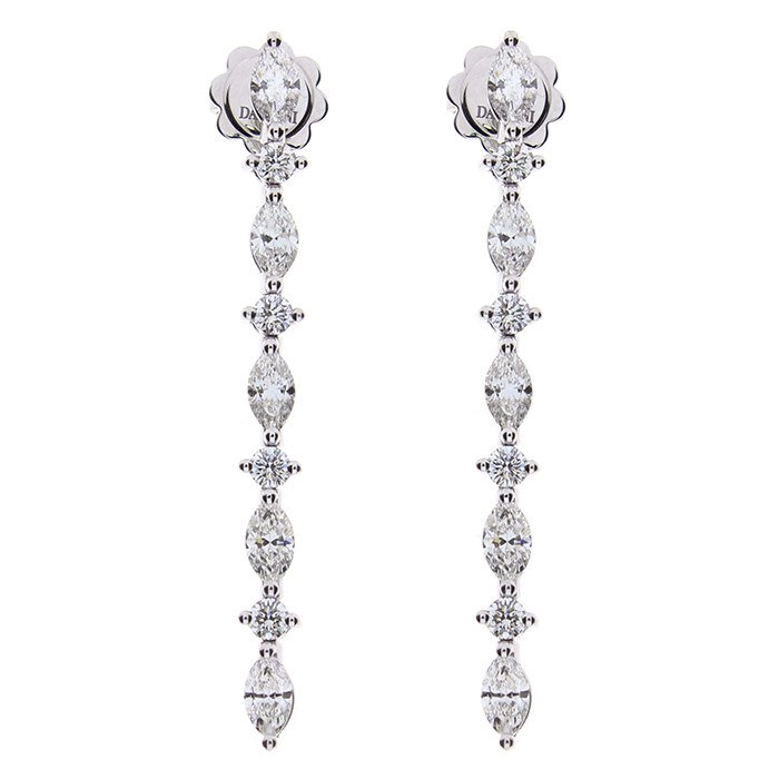 Серьги Damiani 81092700 4.52гр 1.92крт 