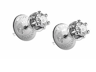 Серьги Damiani 81100313 3.45гр 0.3крт 