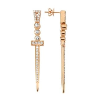 Серьги BG 2913 6,578гр 0,72 крт 