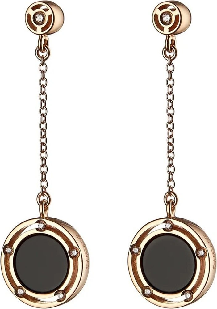 Серьги Damiani 14884 д 8,10гр 0,70гр 0,072ct. 