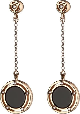 Серьги Damiani 14884 д 8,10гр 0,70гр 0,072ct. 