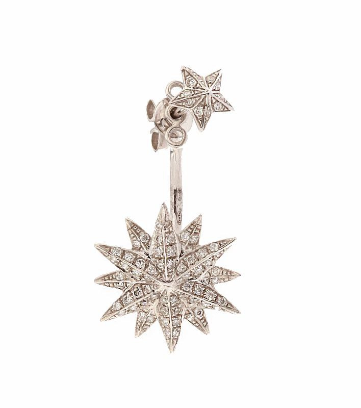 Моносерьга Djula 252 3,81гр 0,39ct. 