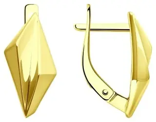 Серьги Diamant 53-120-02229-1 2.78гр 