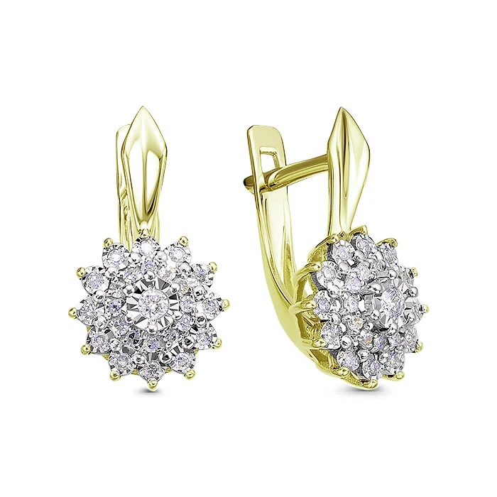 Серьги Goldos С/255-320 3.4гр