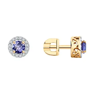 Серьги Sokolov 6024068 1.94гр  - фото 5