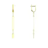 Серьги Diamant 53-121-01237-1 2,17гр.  - фото 2