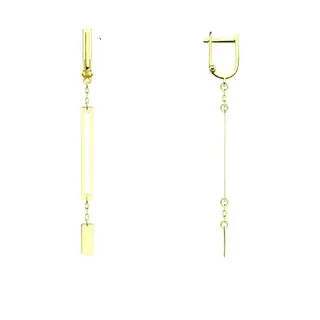 Серьги Diamant 53-121-01237-1 2,17гр. 