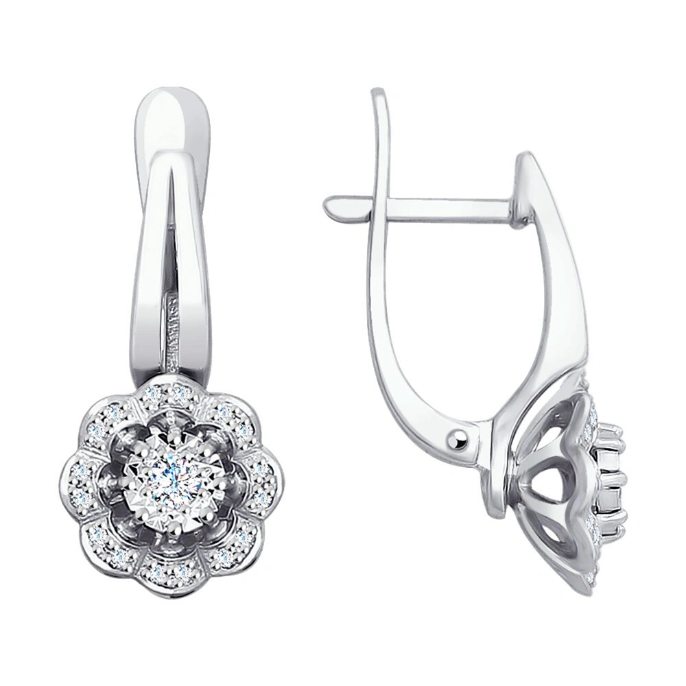 Серьги Sokolov 1021218 4гр.