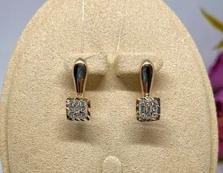 Серьги Diamond 585272 2,72гр. 