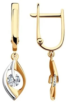 Серьги Sokolov 029589 2.4гр 